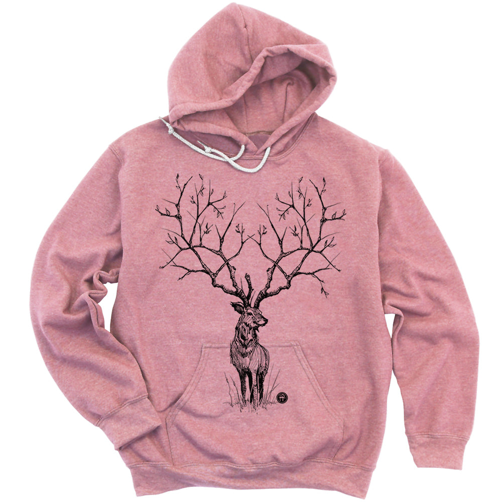 Enchanted Deer: Majestic Tranquility Hoodie
