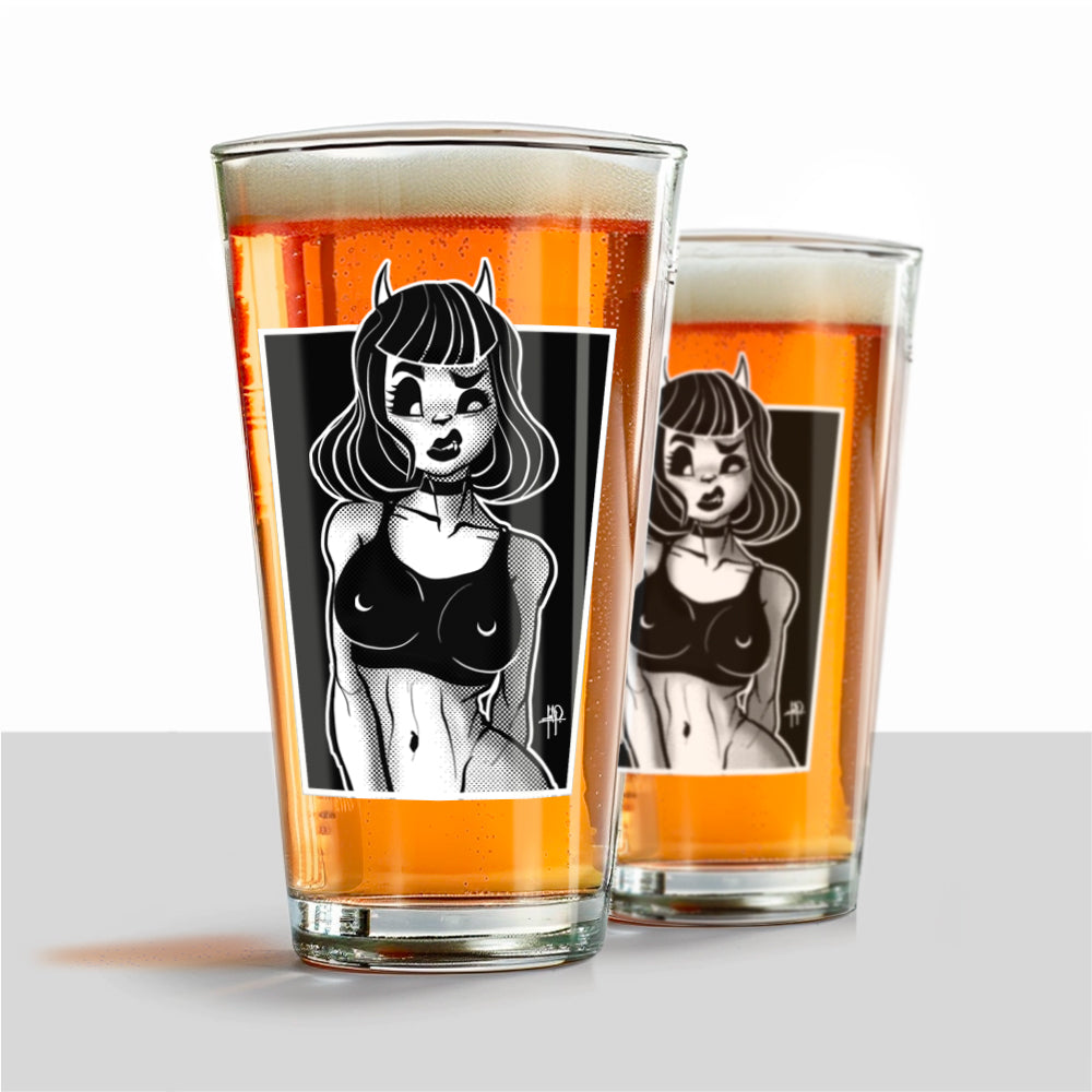 Devil Veronica: Evil in Disguise UV Vinyl Pint Glass Set