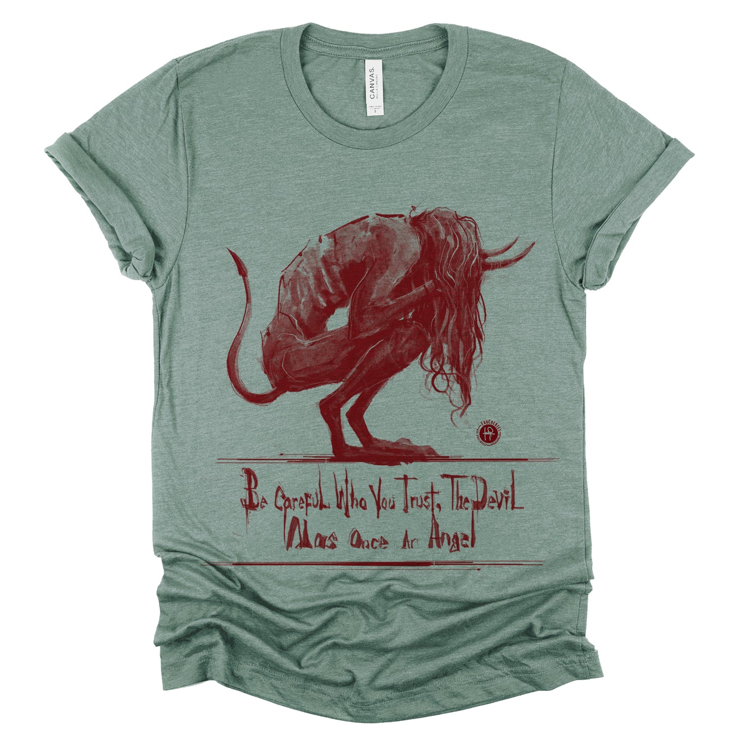 Don't Trust the Devil: Beware of the Fallen Angel T-Shirt