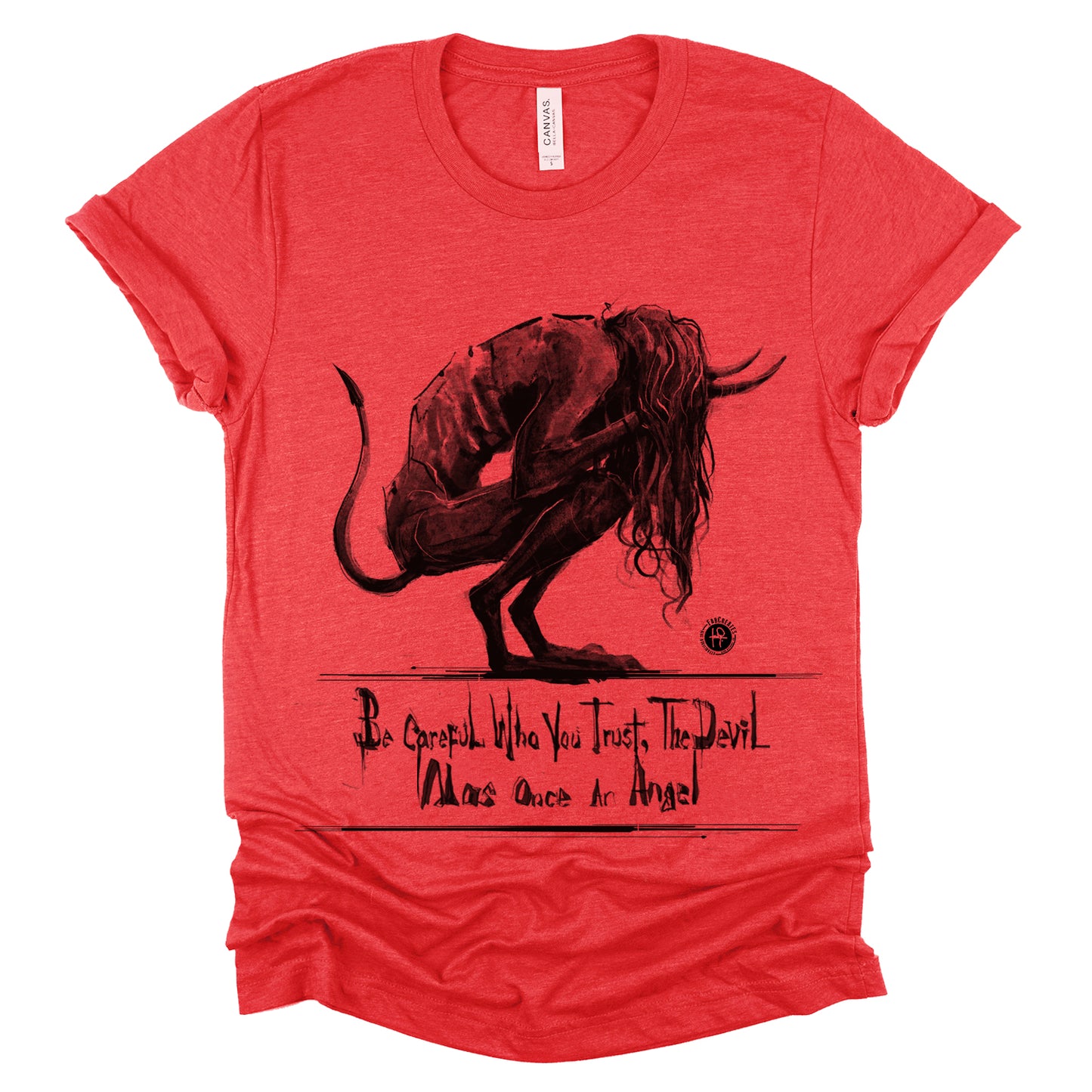 Don't Trust the Devil: Beware of the Fallen Angel T-Shirt