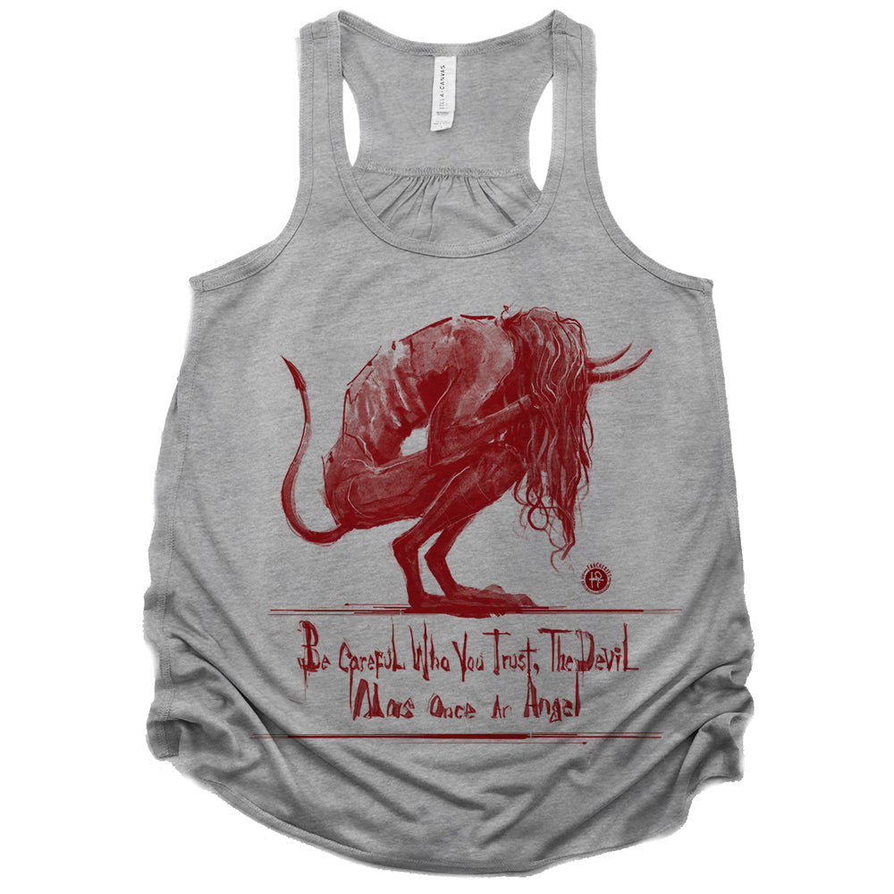 Don't Trust the Devil: Beware of the Fallen Angel Tank Top