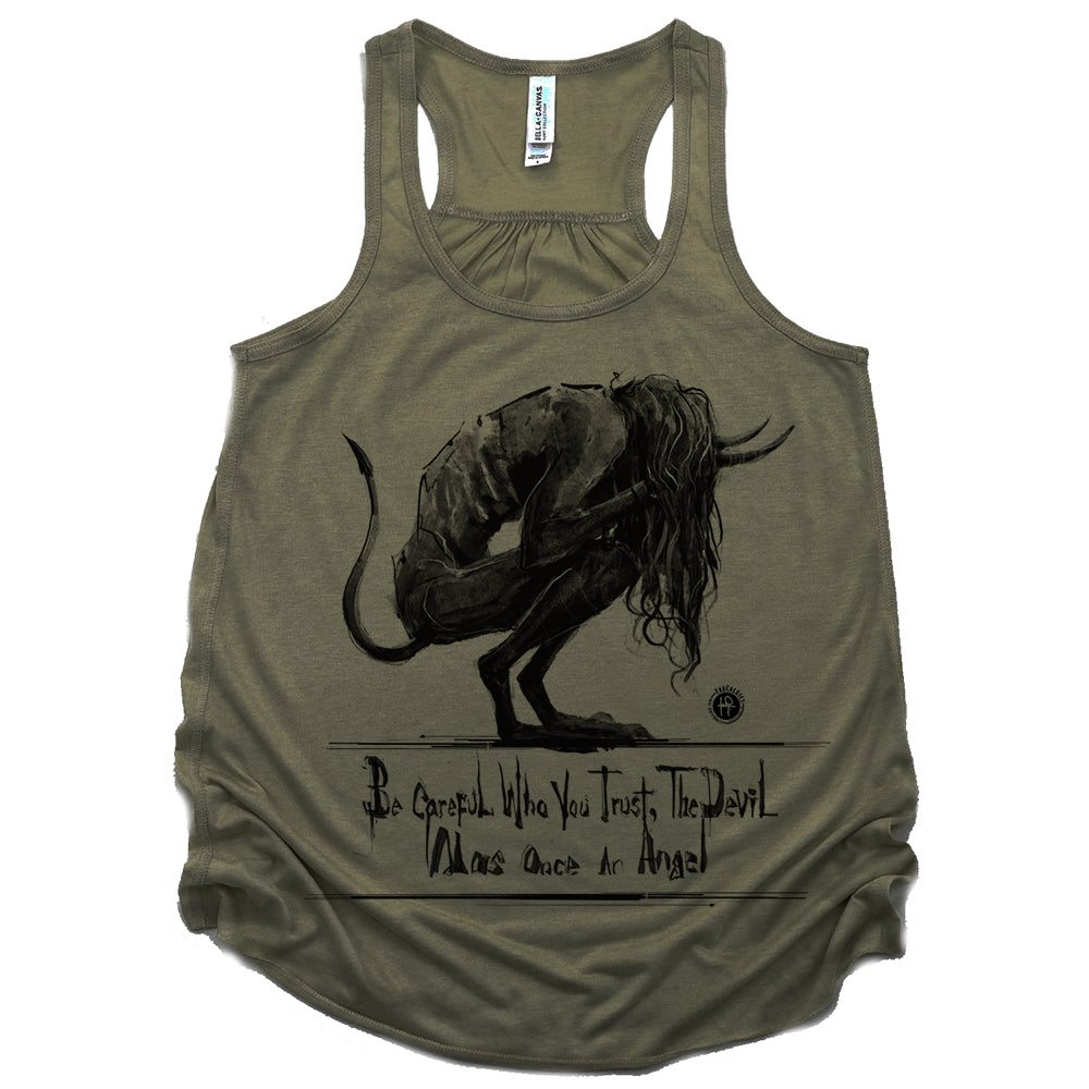 Don't Trust the Devil: Beware of the Fallen Angel Tank Top