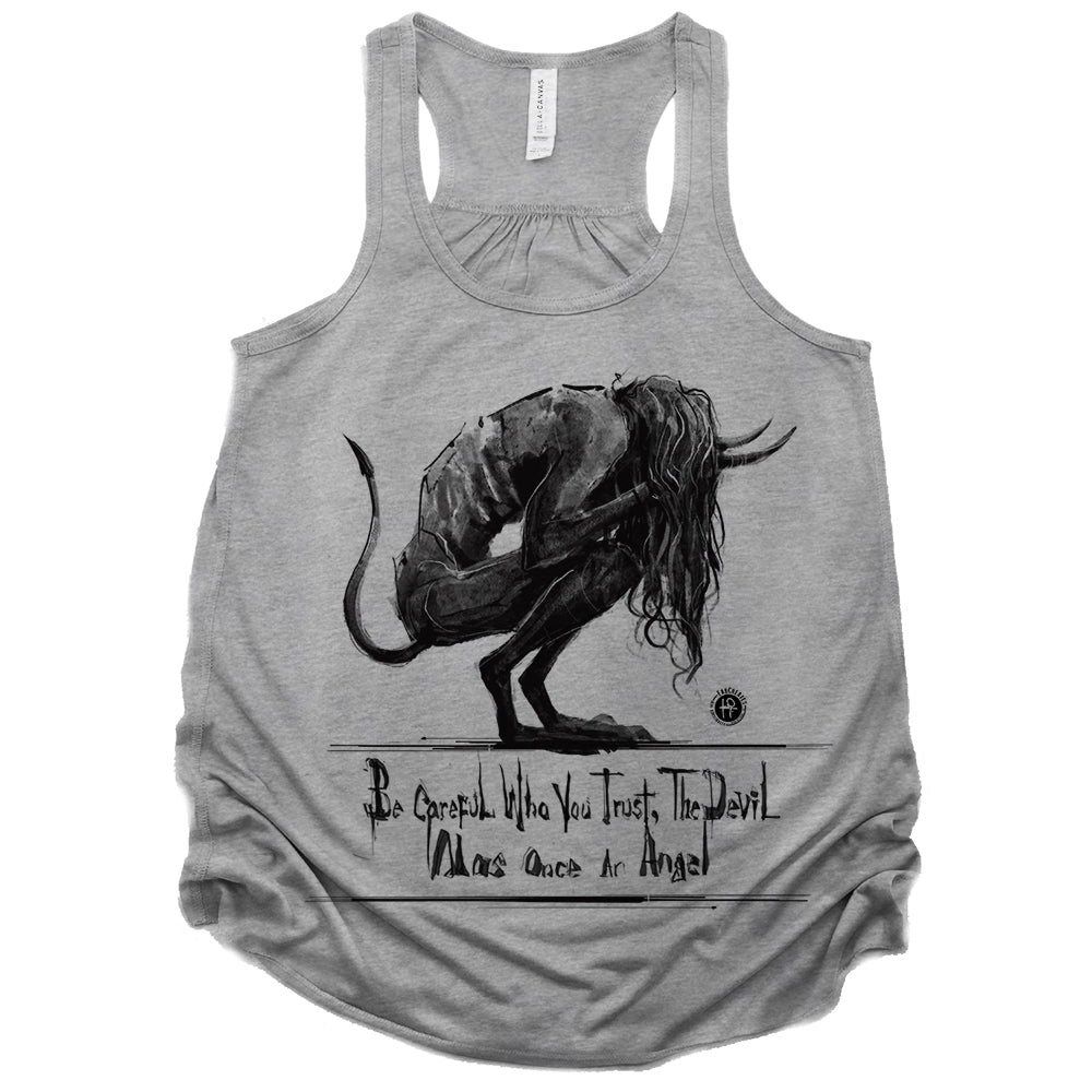 Don't Trust the Devil: Beware of the Fallen Angel Tank Top