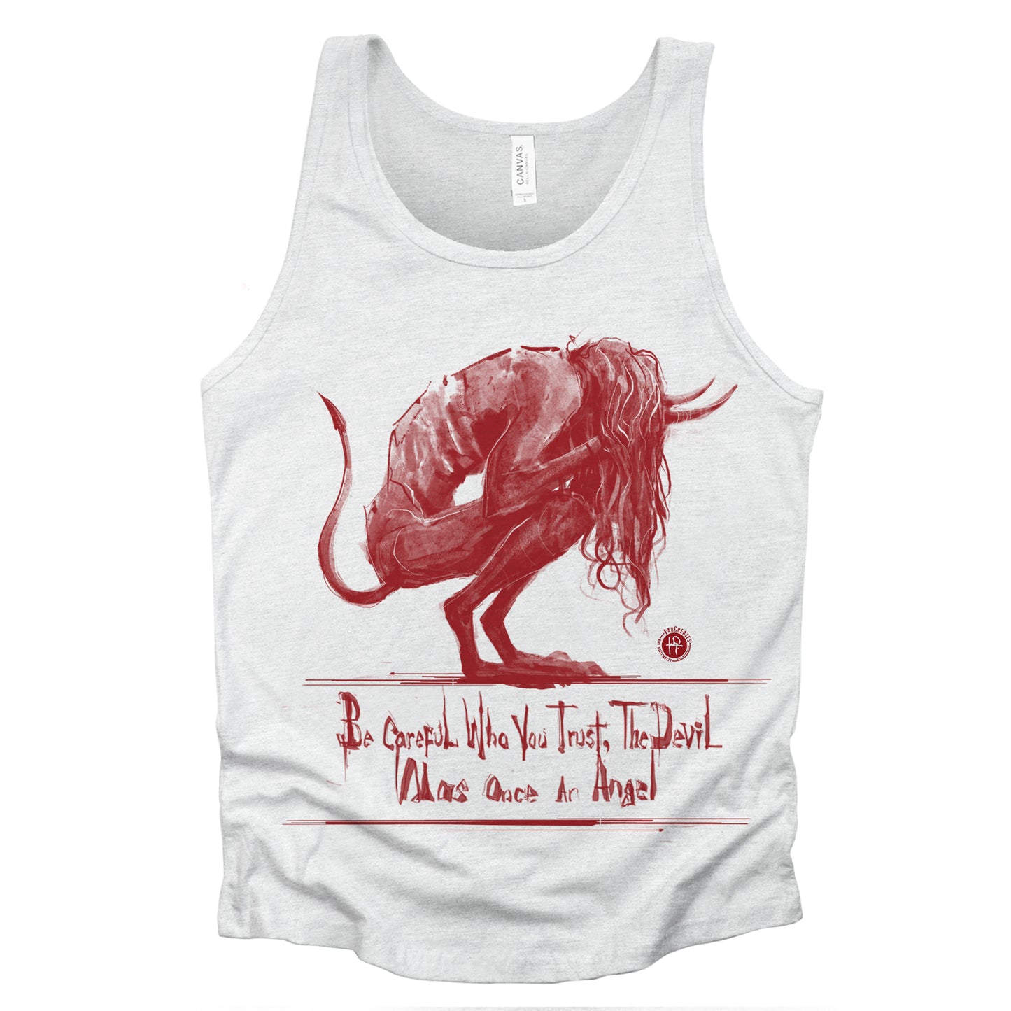 Don't Trust the Devil: Beware of the Fallen Angel Tank Top