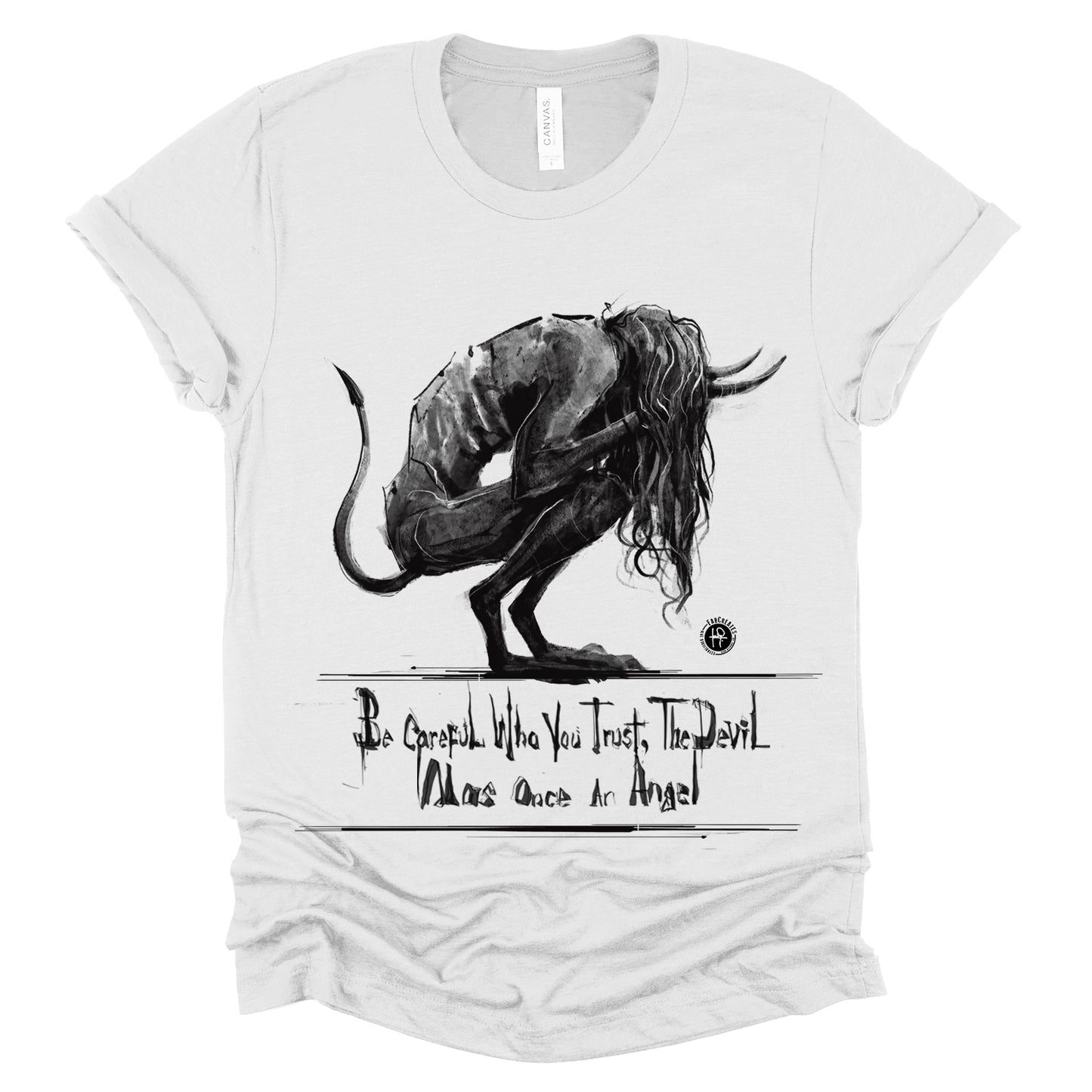 Don't Trust the Devil: Beware of the Fallen Angel T-Shirt