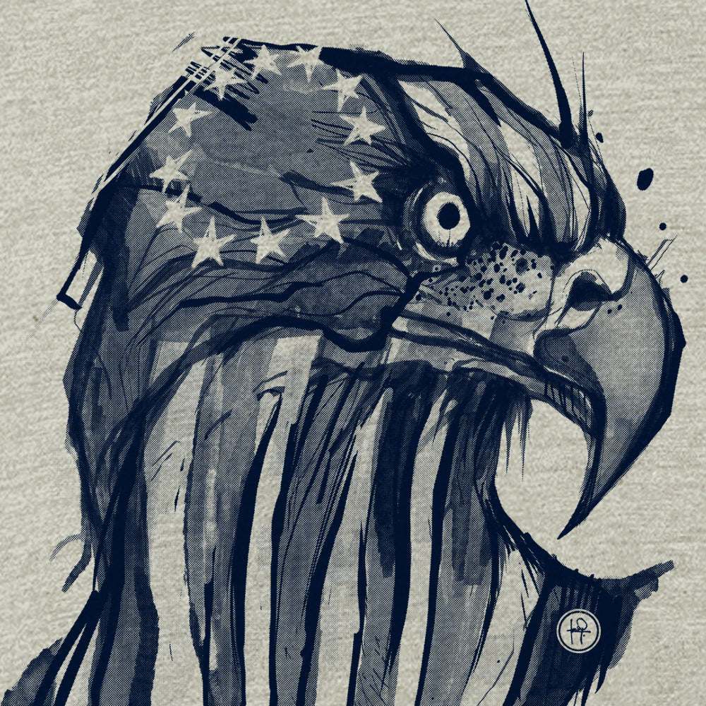 Eagle Flag: Pride in Every Feather T-Shirt