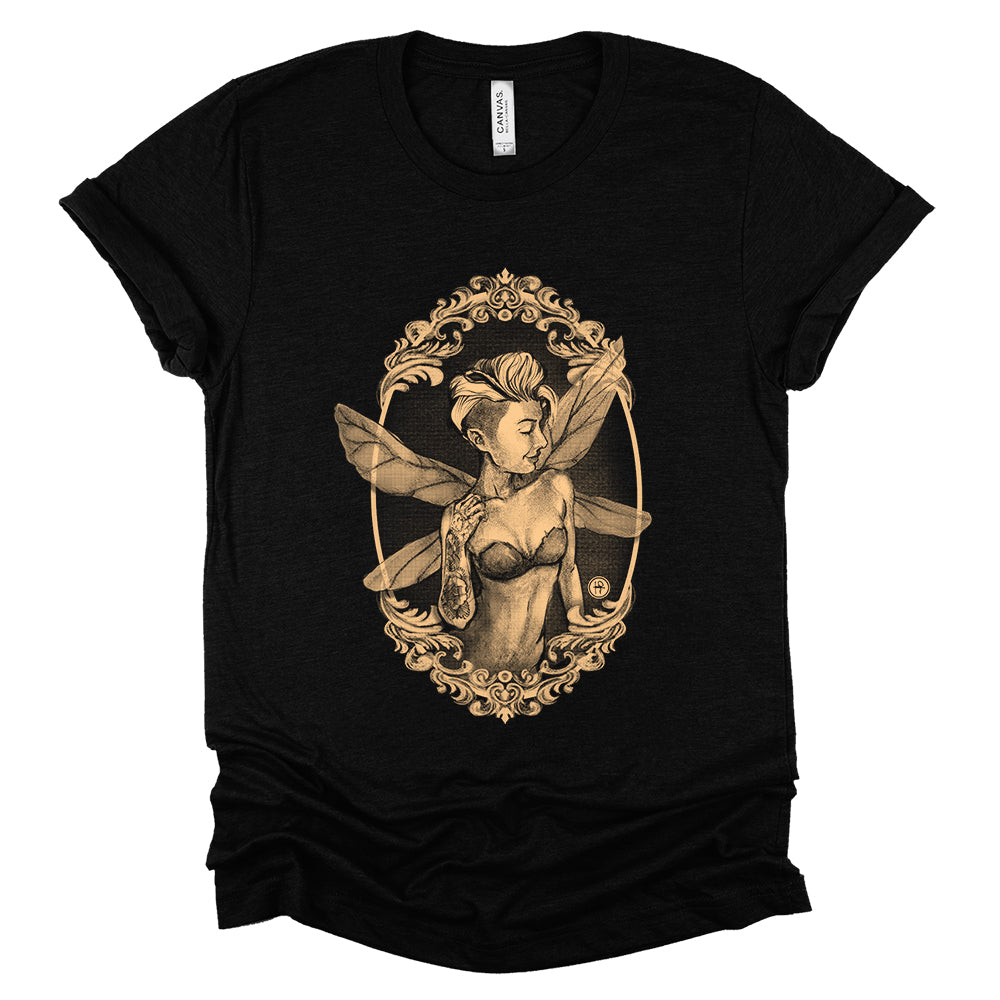 Fairy in the Mirror: Reflecting Enchantment T-shirt