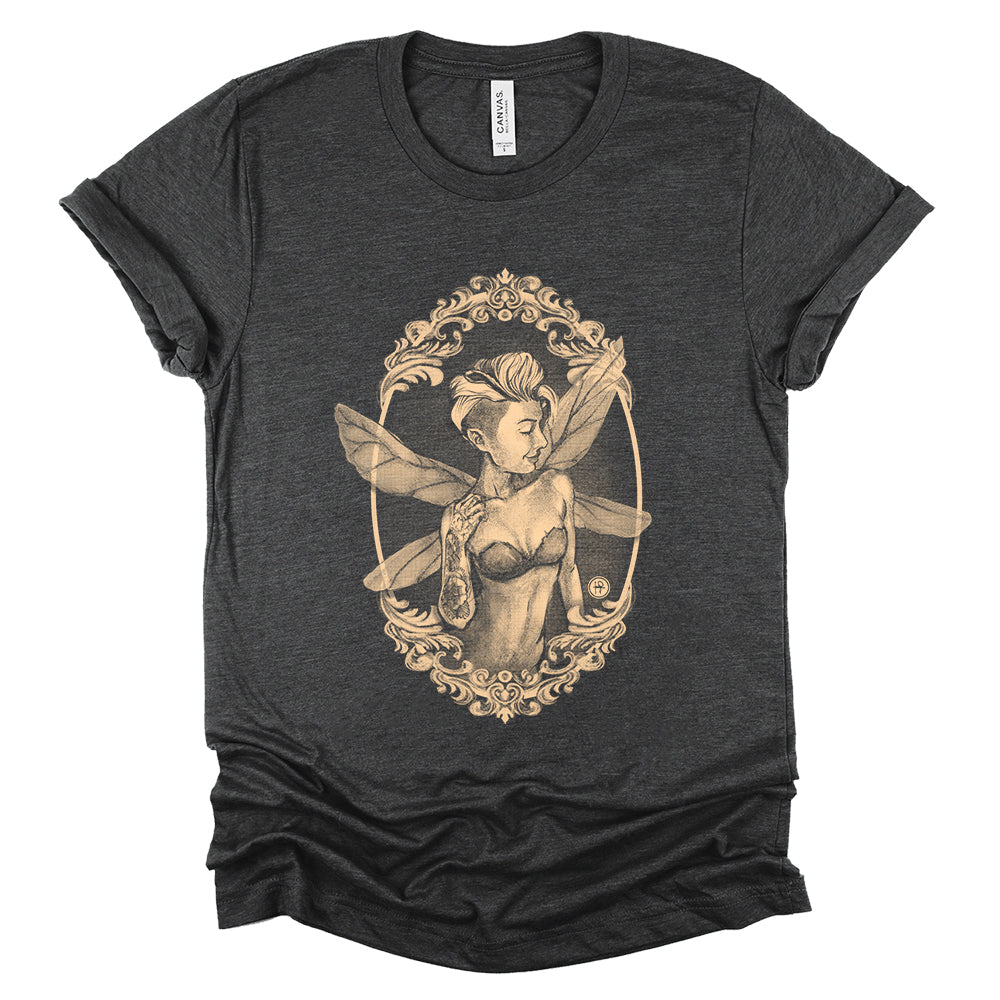 Fairy in the Mirror: Reflecting Enchantment T-shirt