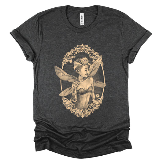 Fairy in the Mirror: Reflecting Enchantment T-shirt