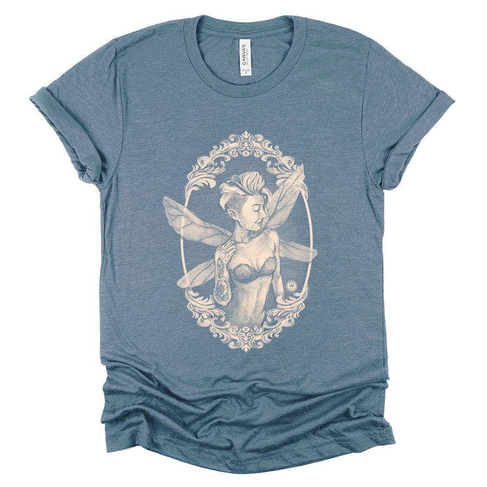 Fairy in the Mirror: Reflecting Enchantment T-shirt