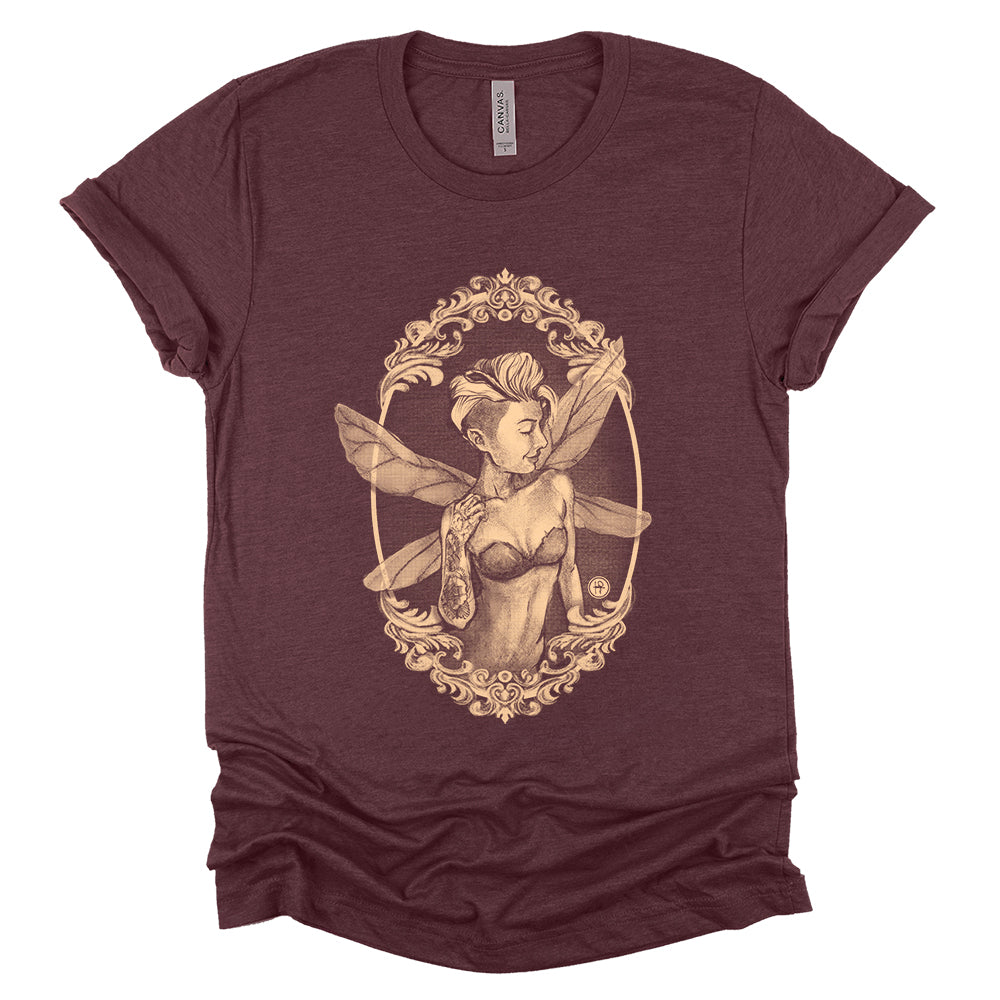 Fairy in the Mirror: Reflecting Enchantment T-shirt