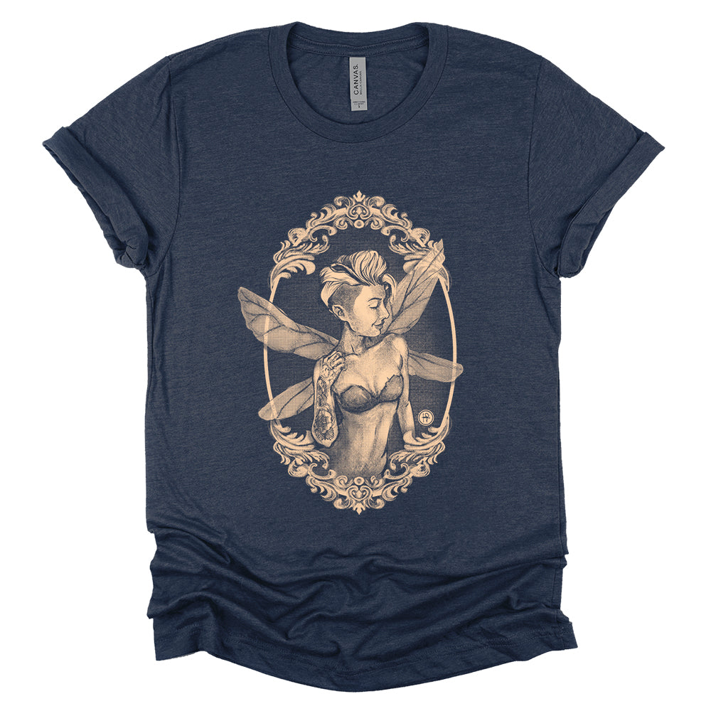 Fairy in the Mirror: Reflecting Enchantment T-shirt