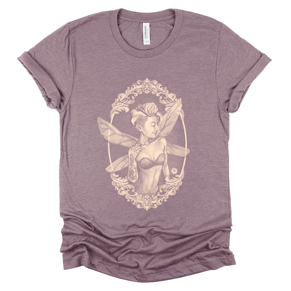 Fairy in the Mirror: Reflecting Enchantment T-shirt