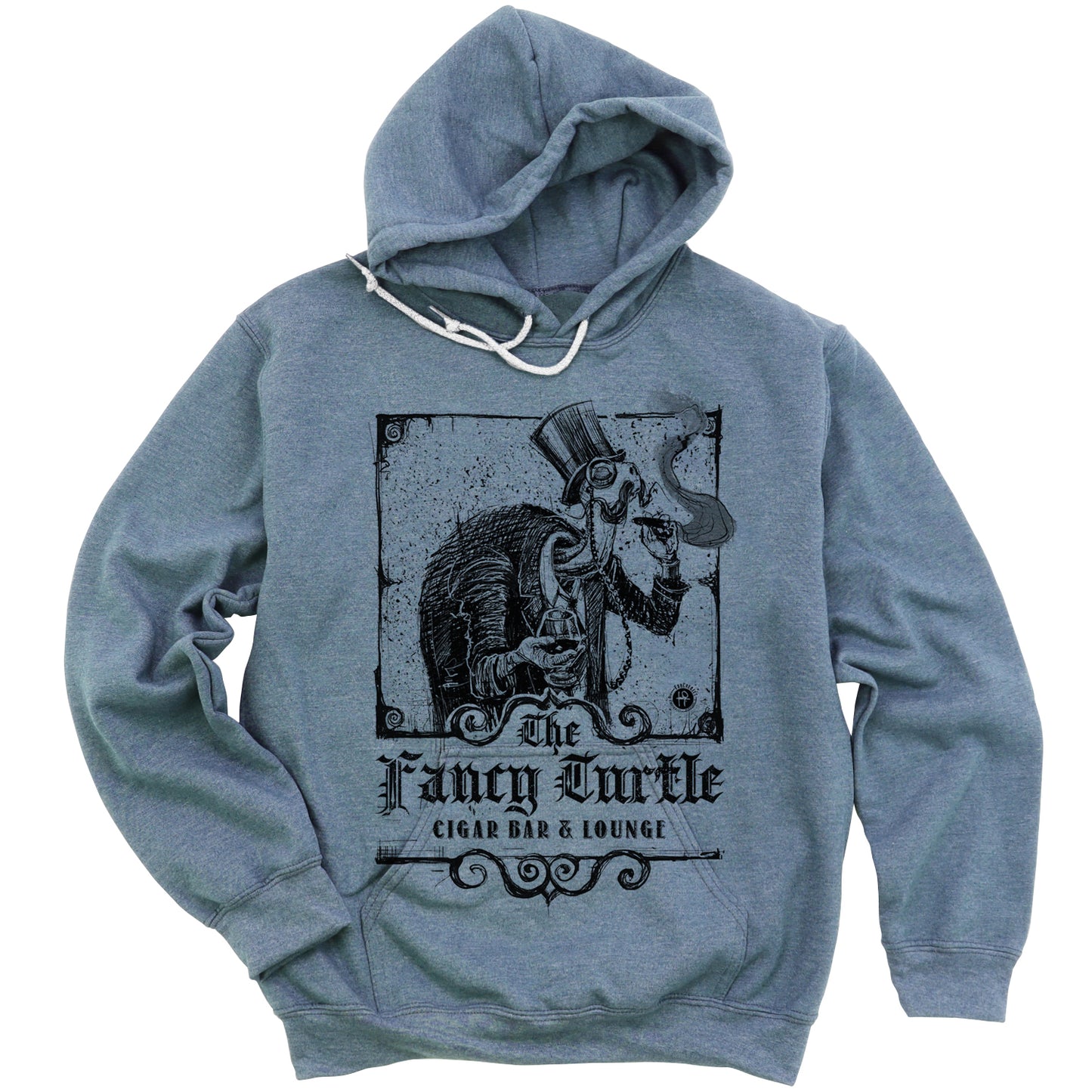 Fancy Turtle Lounge: Sophisticated Leisure Hoodie