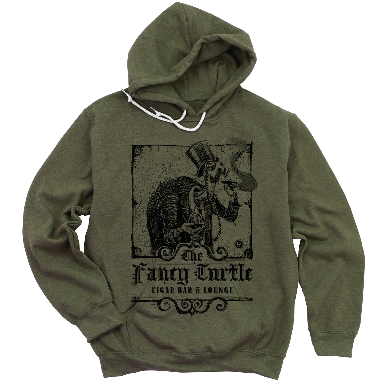 Fancy Turtle Lounge: Sophisticated Leisure Hoodie