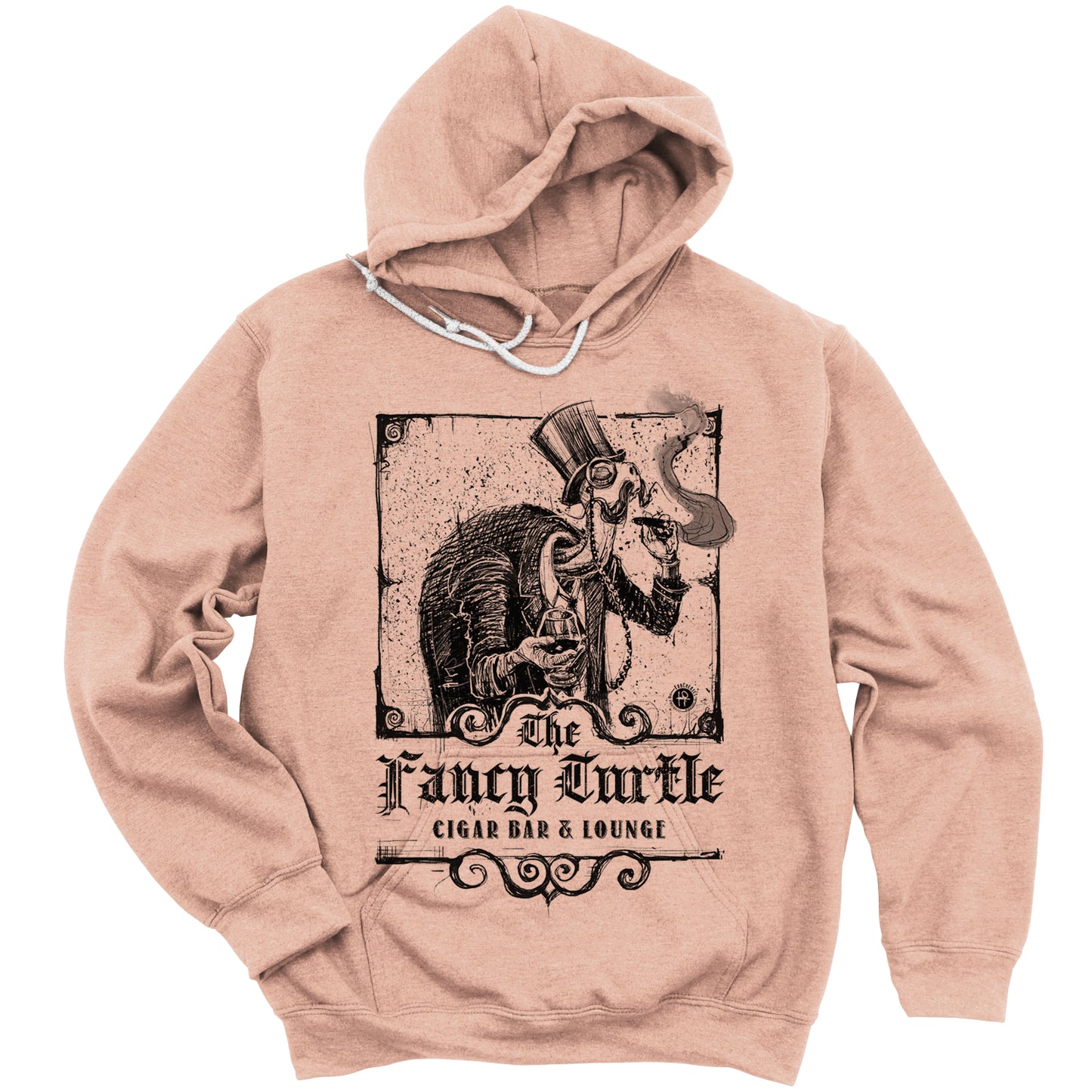Fancy Turtle Lounge: Sophisticated Leisure Hoodie