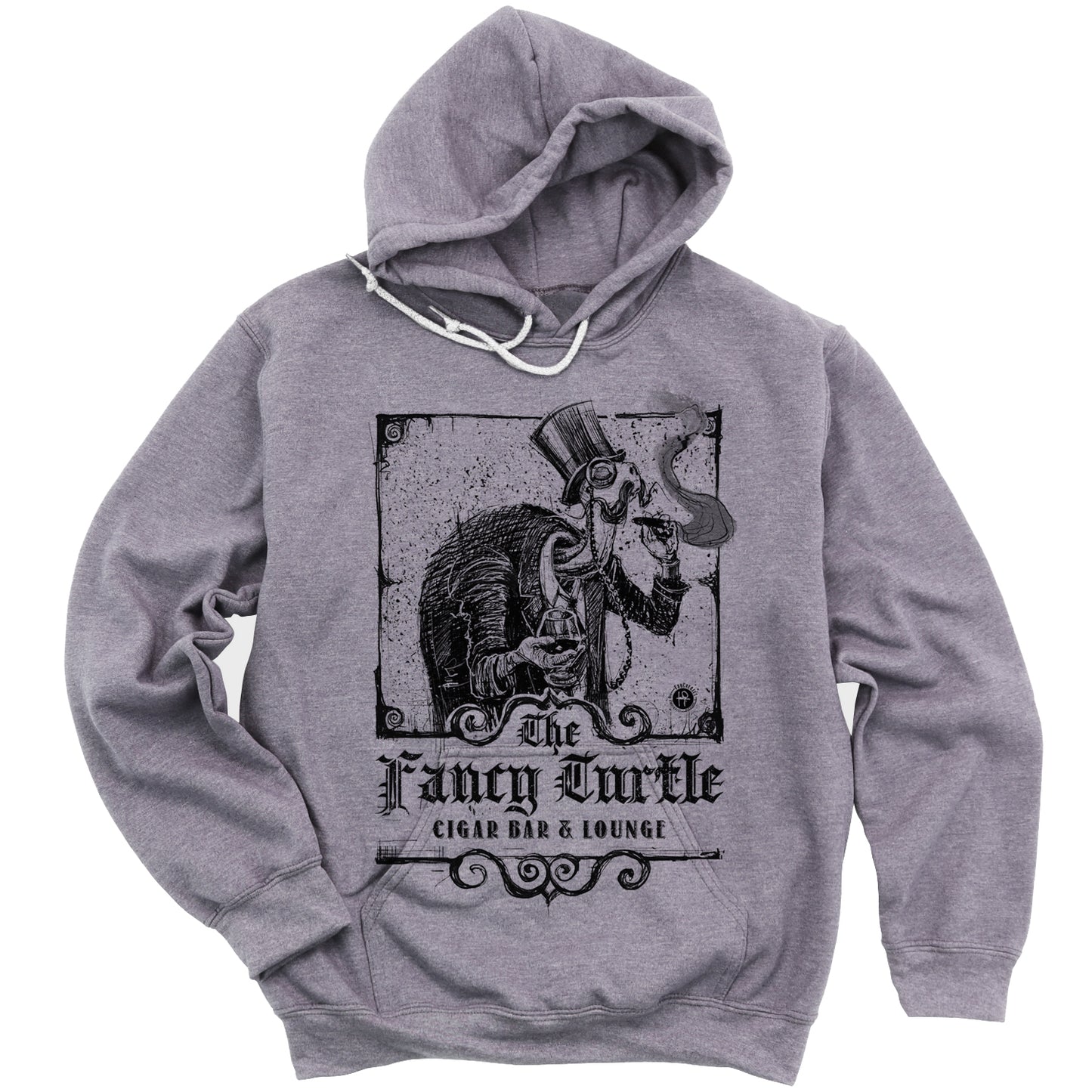 Fancy Turtle Lounge: Sophisticated Leisure Hoodie