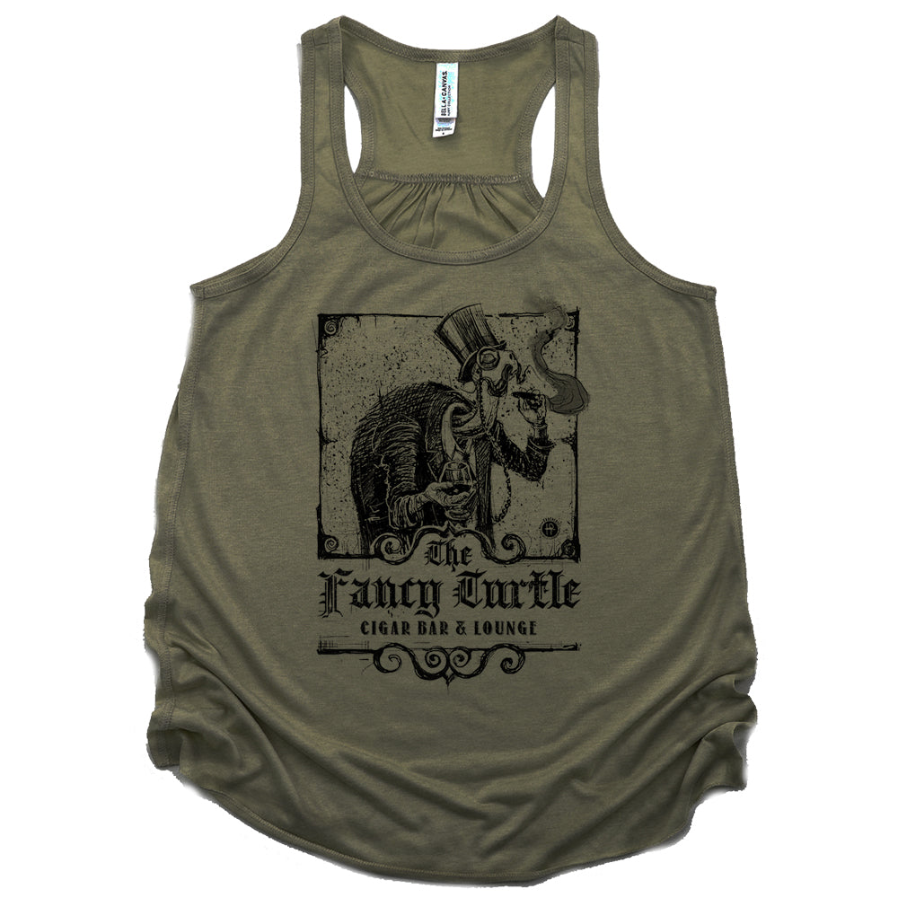 Fancy Turtle Lounge: Sophisticated Leisure Tank Top