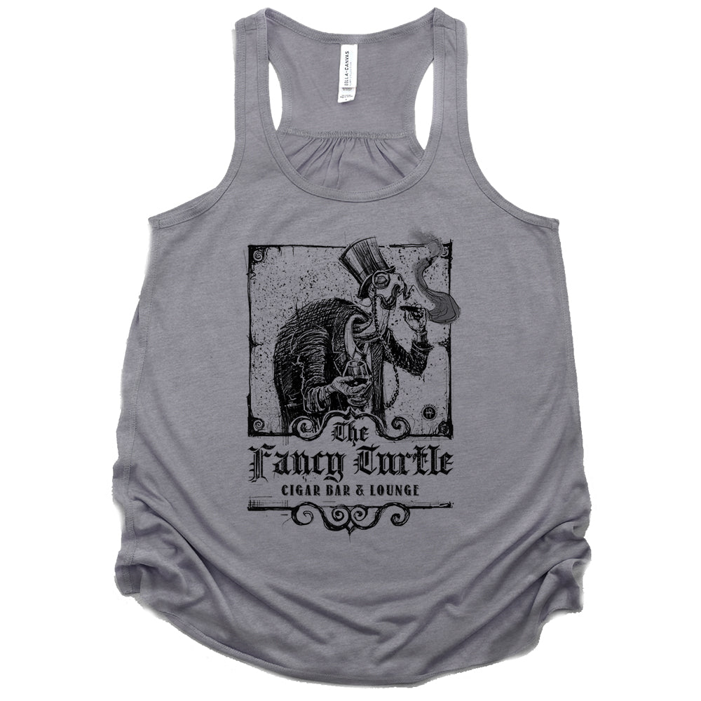 Fancy Turtle Lounge: Sophisticated Leisure Tank Top