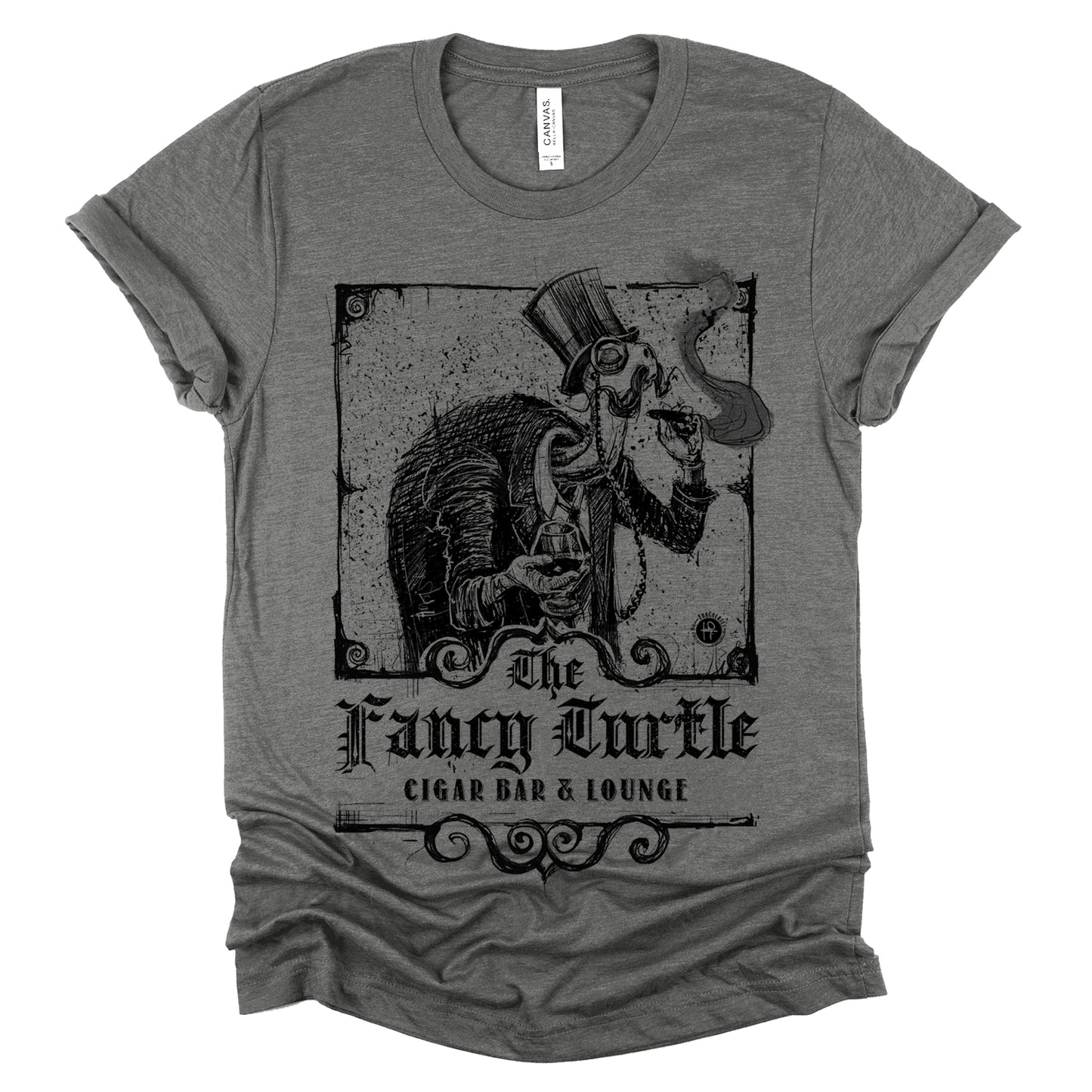 Fancy Turtle Lounge: Sophisticated Leisure T-shirt