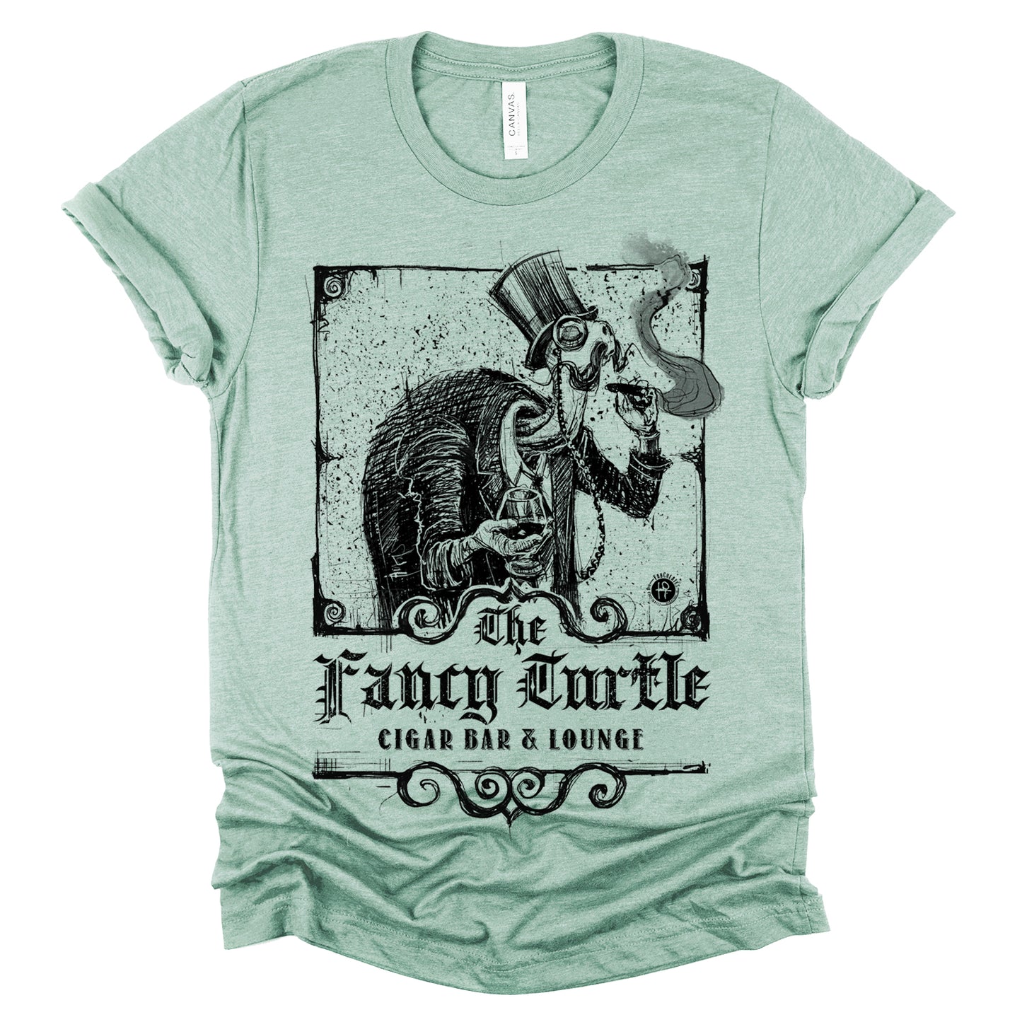 Fancy Turtle Lounge: Sophisticated Leisure T-shirt