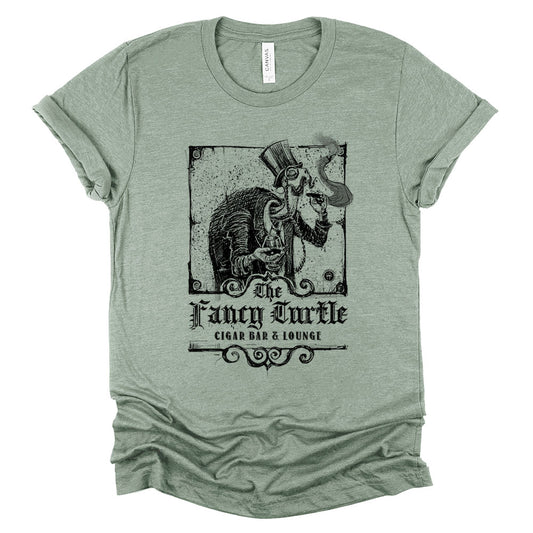 Fancy Turtle Lounge: Sophisticated Leisure T-shirt
