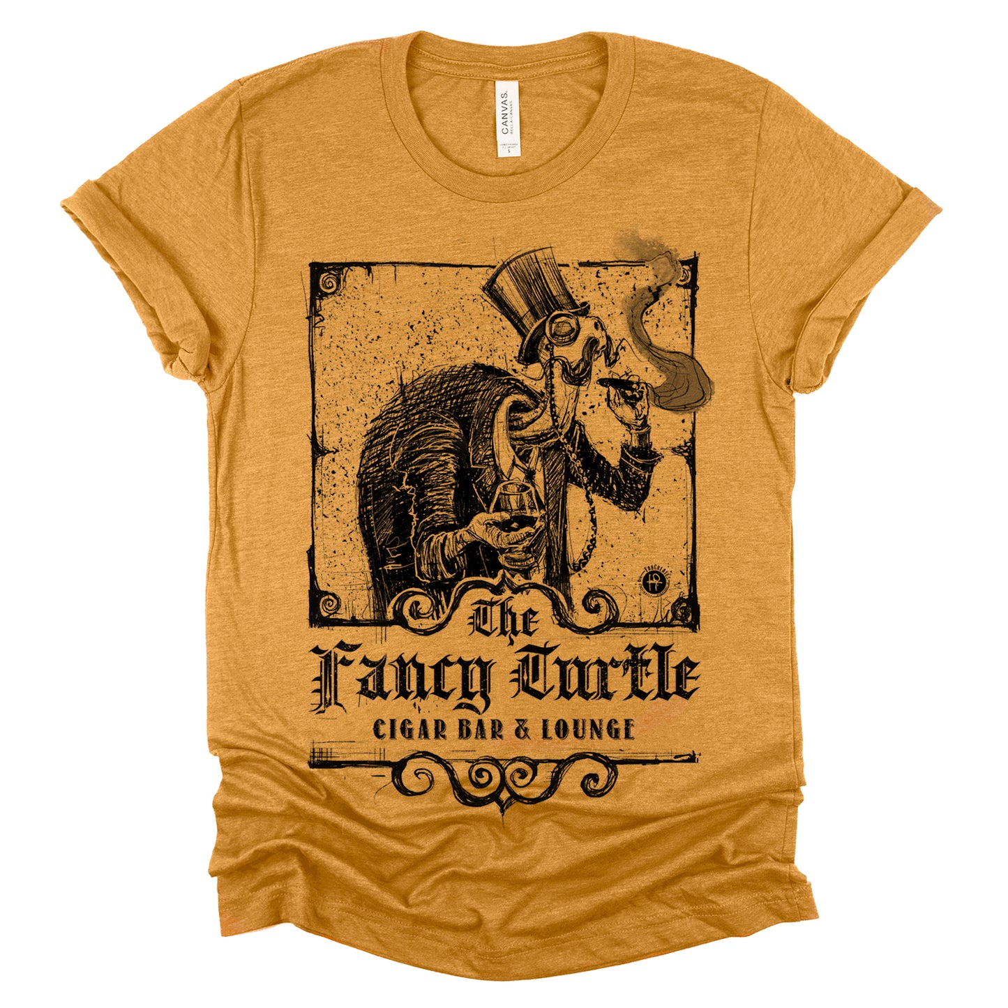 Fancy Turtle Lounge: Sophisticated Leisure T-shirt