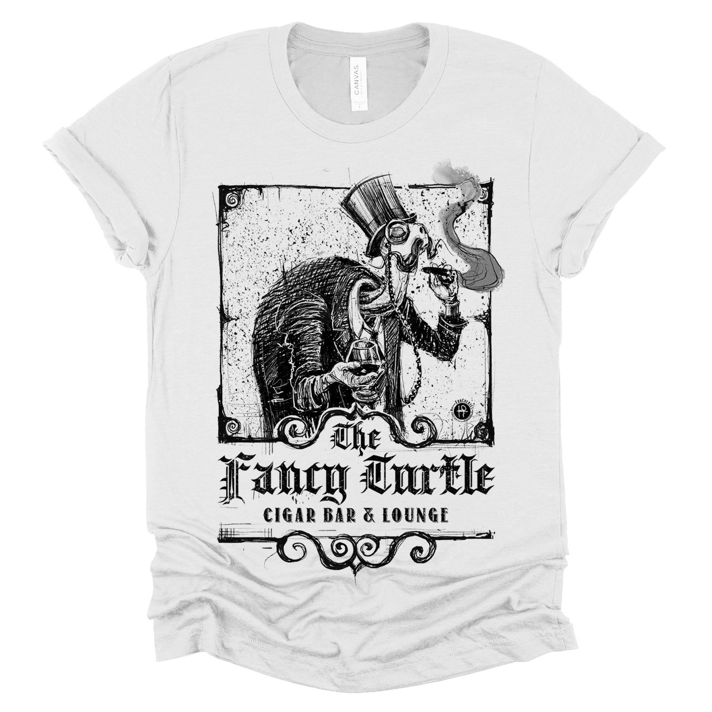 Fancy Turtle Lounge: Sophisticated Leisure T-shirt