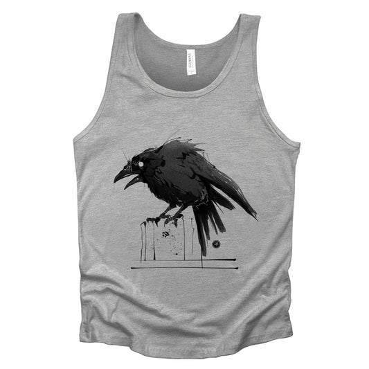 Feisty Crow: Bold and Untamed Tank Top