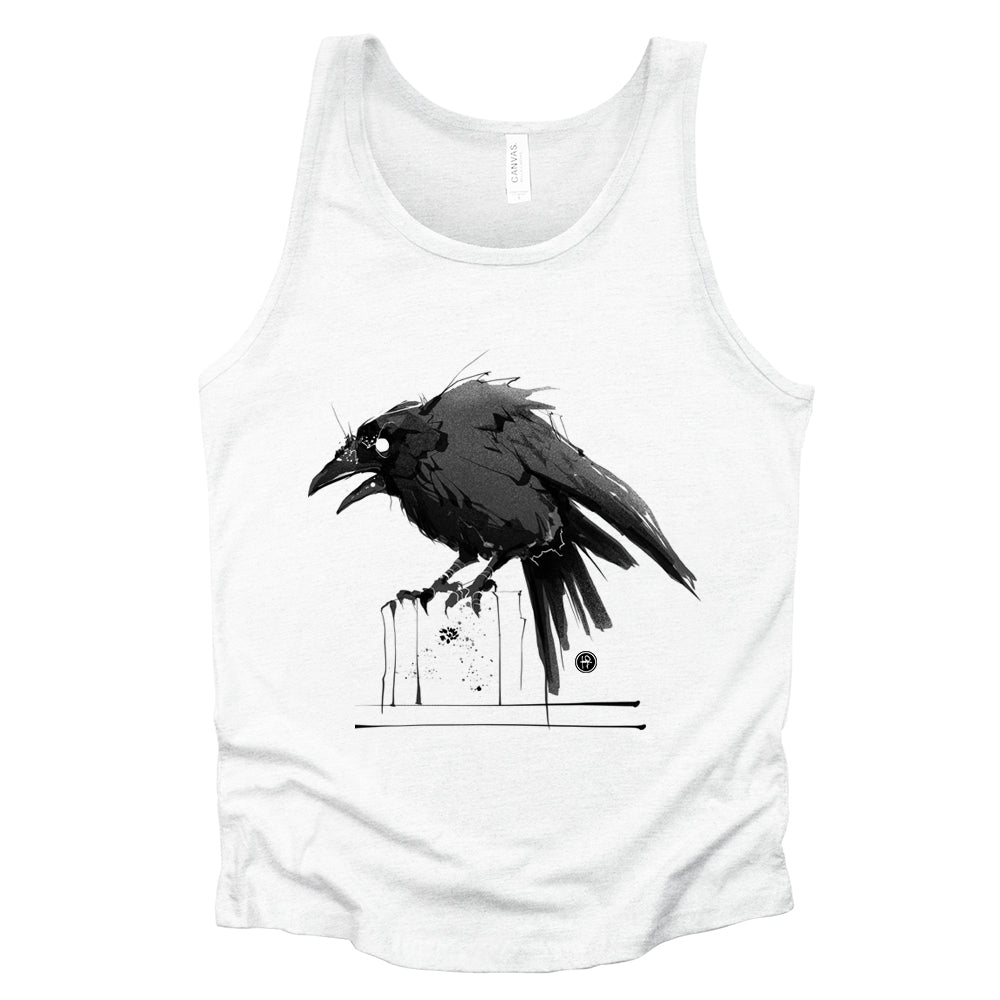 Feisty Crow: Bold and Untamed Tank Top