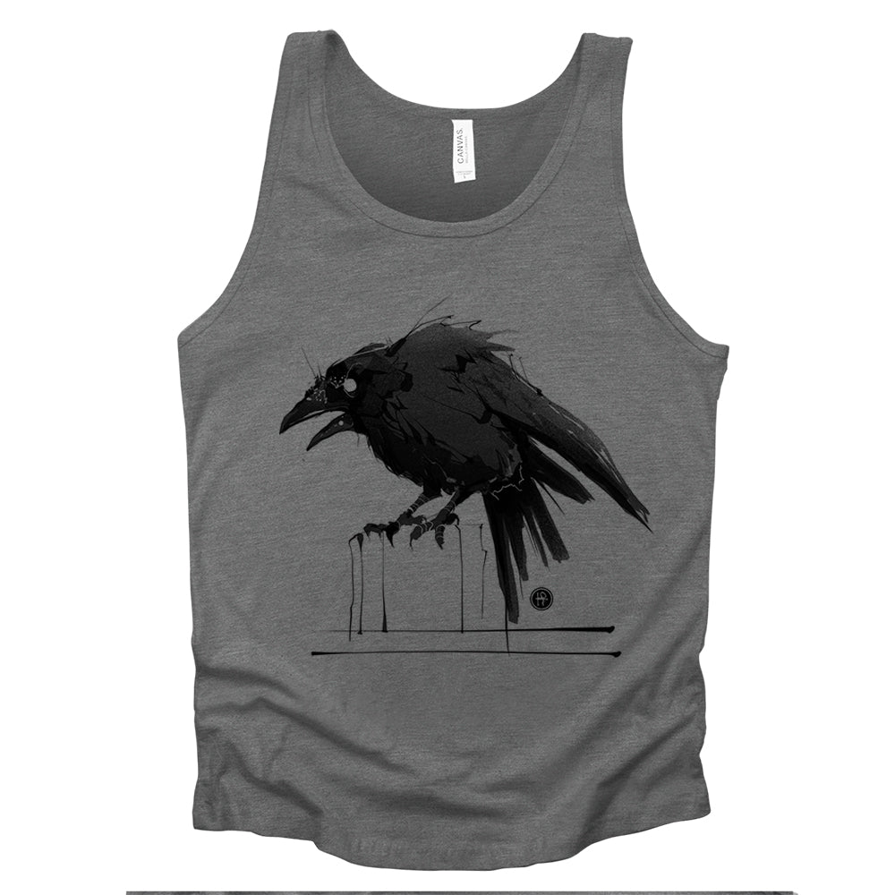 Feisty Crow: Bold and Untamed Tank Top