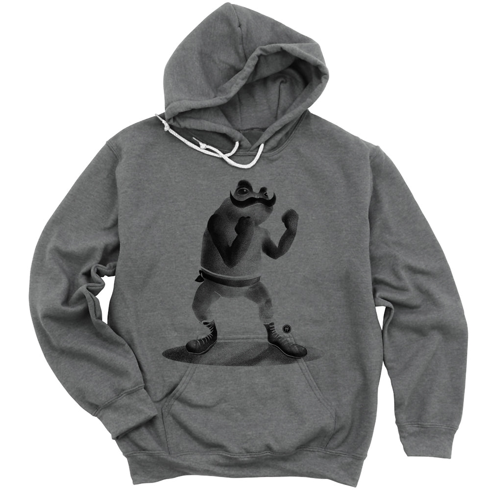 Fighting Frog Hoodie: Bold, Determined & Unstoppable