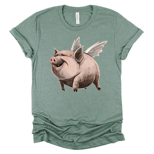 Pork Chop in the Sky T-shirt