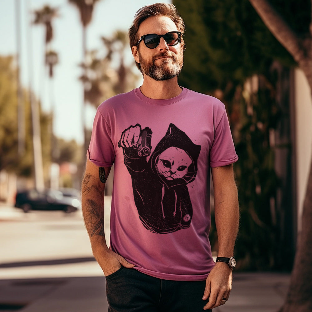 Gangsta Kitty: Streetwise Swagger T-Shirt