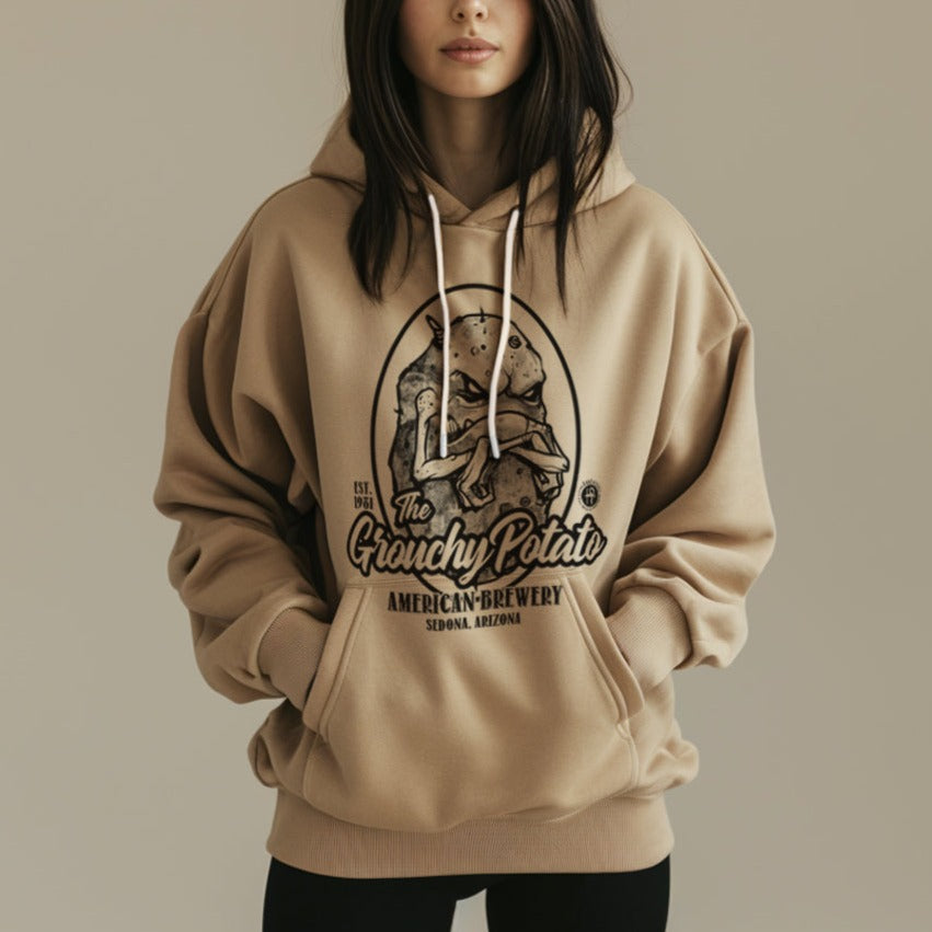 Grouchy Potato Brewery: Crafted Perfection Hoodie