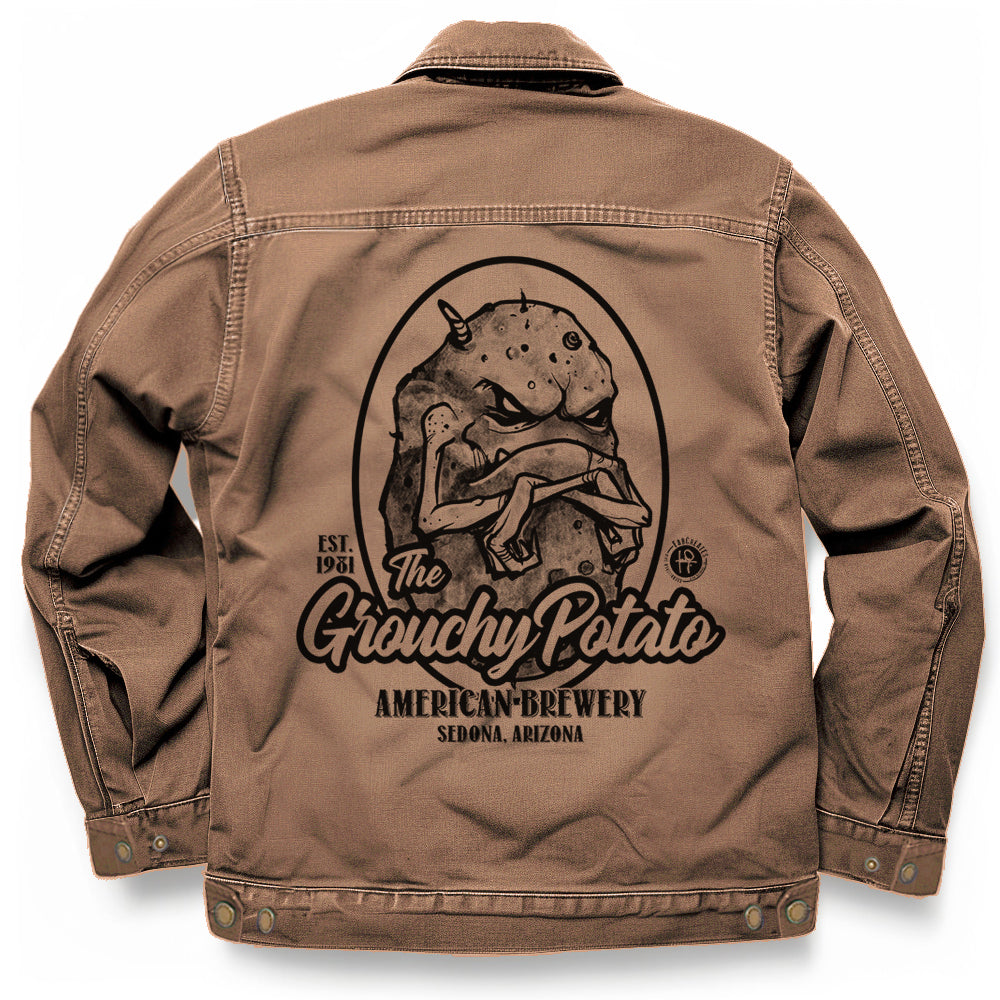 Grouchy Potato Brewery: Crafted Perfection Maverick Jacket