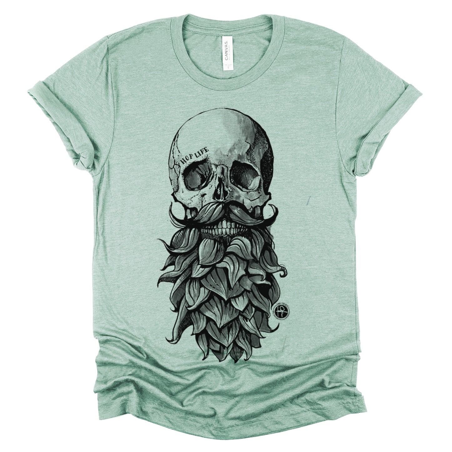 Hop Life Skull: Crafted for Connoisseurs T-shirt