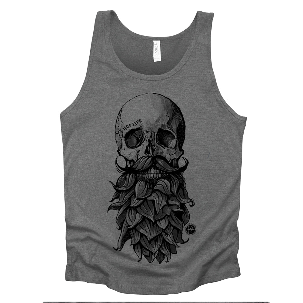 Hop Life Skull: Crafted for Connoisseurs Tank Top