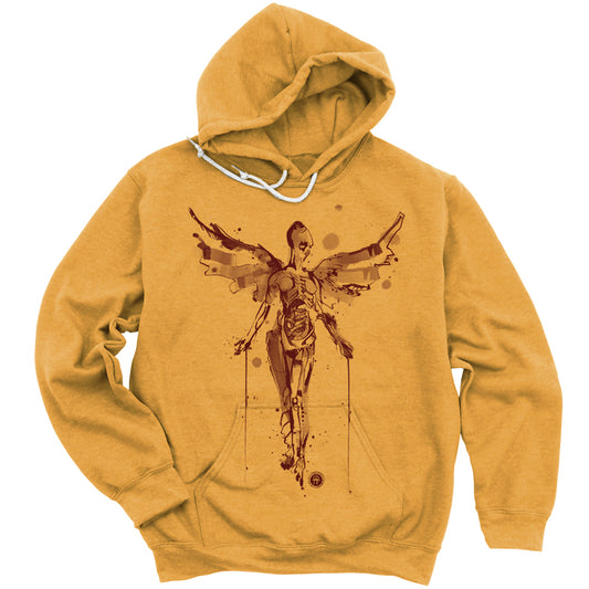 In Utero Angel: A Grunge Homage Hoodie