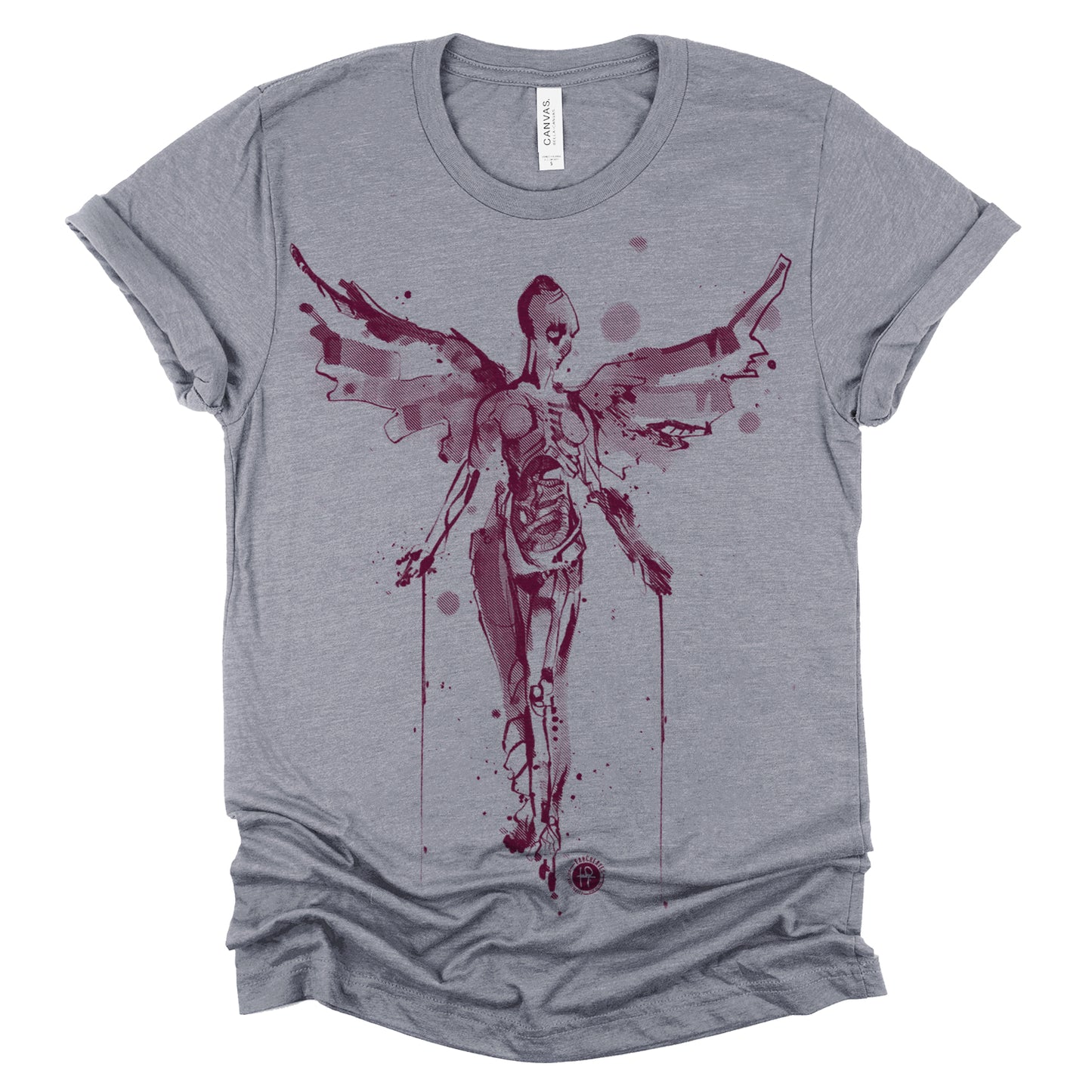 In Utero Angel: A Grunge Homage T-shirt