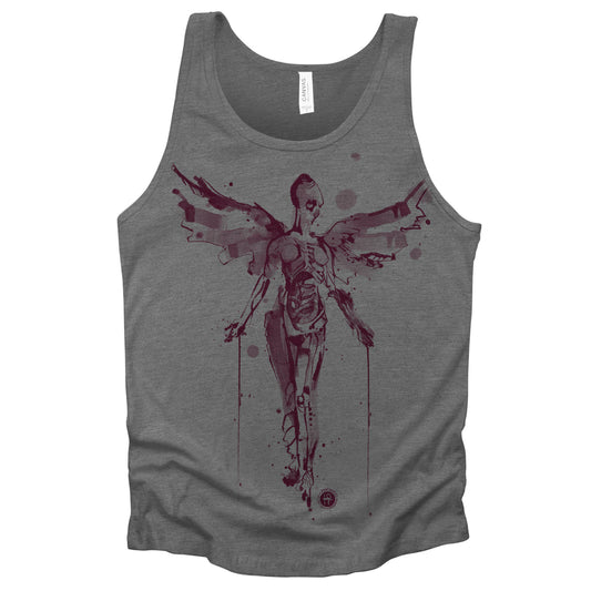 In Utero Angel: A Grunge Homage Tank Top