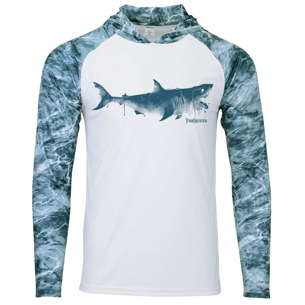 Inked Shark Performance Hoodie