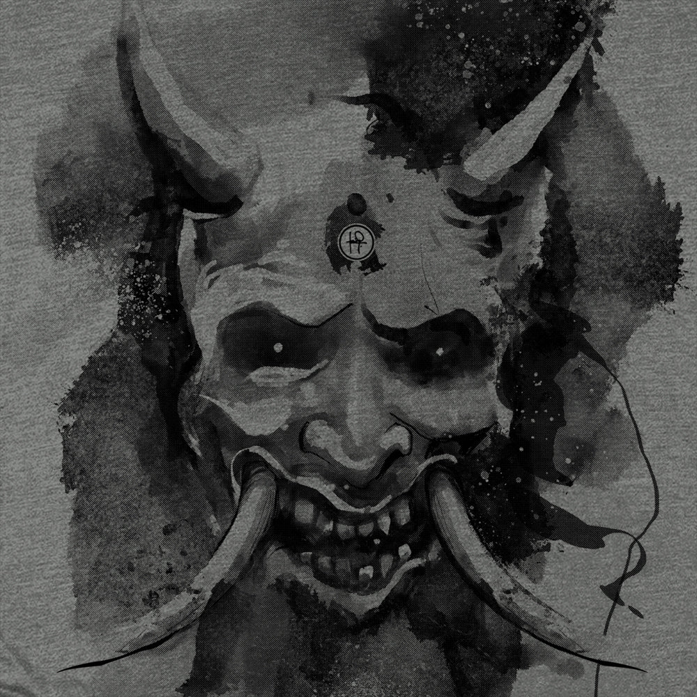 Japanese Hannya Mask: Haunting Elegance T-Shirt