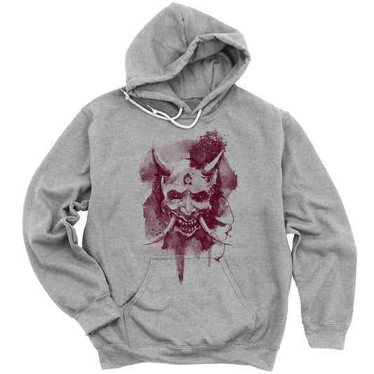 Japanese Hannya Mask Printed Hoodie