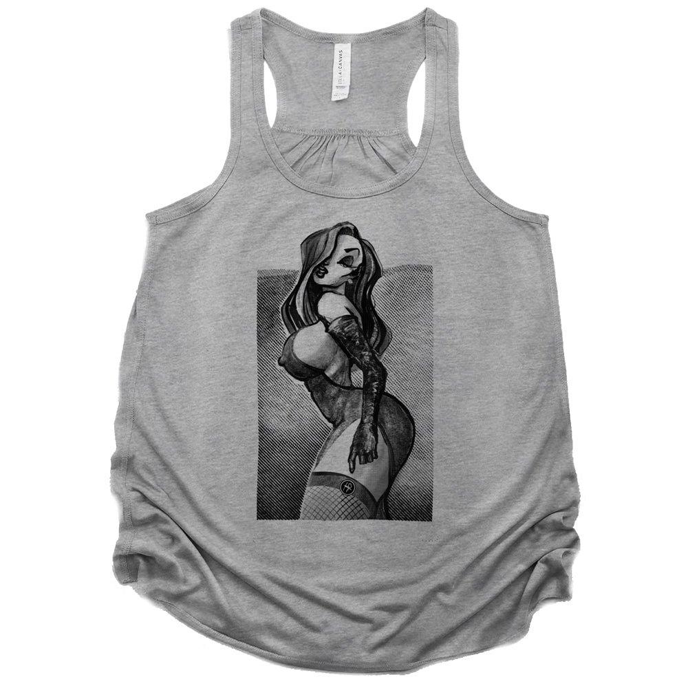 Mrs. Rabbit Pin-Up: Spicy Allure Tank Top