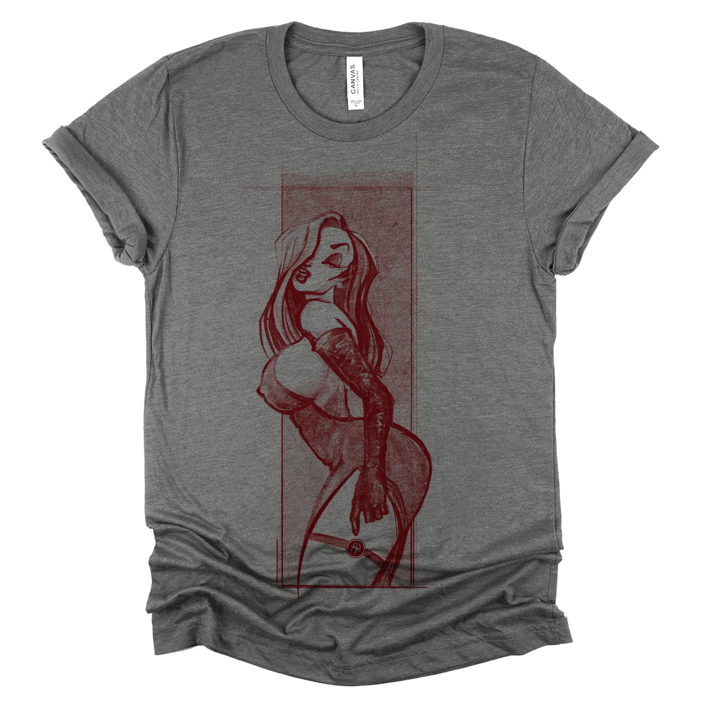 Mrs. Rabbit Pin-Up: Spicy Allure T-Shirt