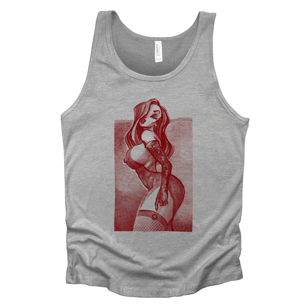 Mrs. Rabbit Pin-Up: Spicy Allure Tank Top