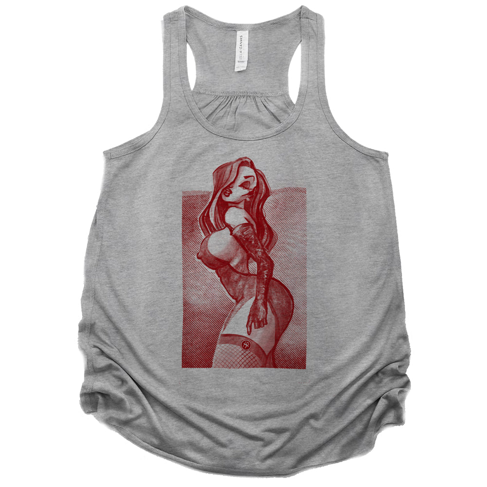 Mrs. Rabbit Pin-Up: Spicy Allure Tank Top