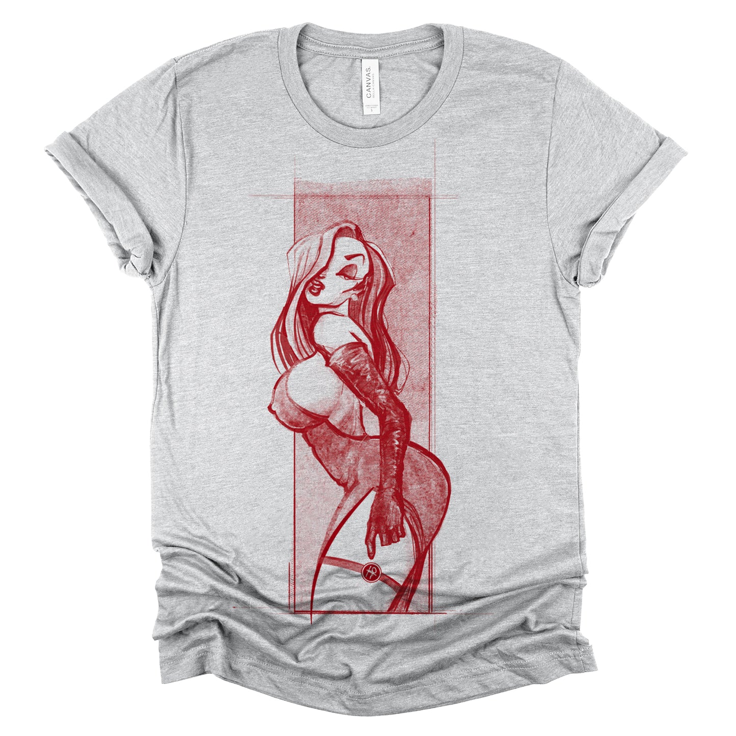 Mrs. Rabbit Pin-Up: Spicy Allure T-Shirt