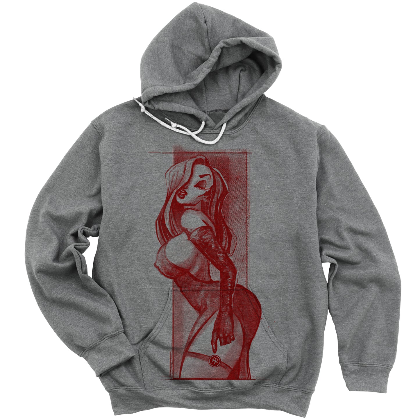Mrs. Rabbit Pin-Up: Spicy Allure Hoodie